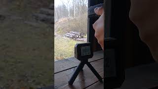 Baltic bullet 9x19 FMJ ammo chronograph velocity test Garmin Xero C1 Pro arex delta [upl. by Nerual543]