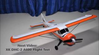 Amazing XK DHC2 A600 RC AIRPLANE Unboxing amp Assembly Guide [upl. by Franchot]