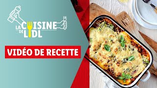 Lasagne à la belge I Lidl Belgique [upl. by Anrak]