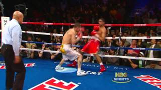 Amir Khan vs Marcos Maidana Highlights HBO Boxing [upl. by Nhepets]