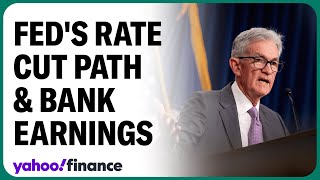 Bank earnings How will the Fed cut affect outlooks [upl. by Ybbob]