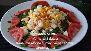 Yumurta Salatası [upl. by Nawk]