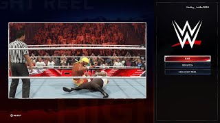 WWE 2K24 PS5 Old School RAW Mankind VS Hulk Hogan [upl. by Polad]