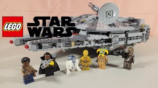 Halfway there  LEGO Millennium Falcon 75257 speed build and review  Part 2 [upl. by Ahsirtap]