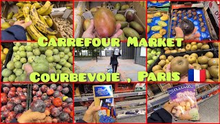 SHOPPING in PARIS  CARREFOUR  COURBEVOIE  PARIS 🇫🇷 [upl. by Parrie79]