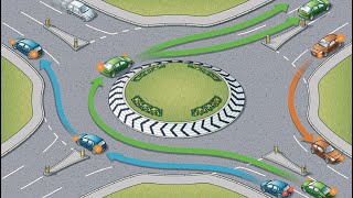 Roundabouts How To guide dealing with basic roundabouts [upl. by Enirbas]