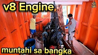 V8 engineimumuntahi na sa malaking bangkang pamiwasan [upl. by Dier]