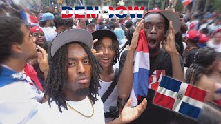 We Went to The Dominican Parade in NY [upl. by Shurwood]