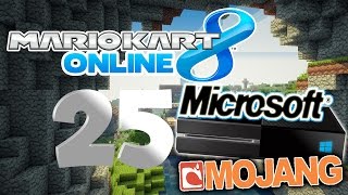 MARIO KART 8 ONLINE Part 25 Microsoft kauft Mojang Minecraft für 25 Milliarden Dollar [upl. by Ramma288]