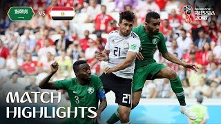 Saudi Arabia v Egypt  2018 FIFA World Cup  Match Highlights [upl. by Largent169]