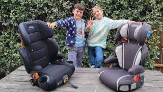 Chicco KidFit® ClearTex® Plus 2in1 Booster Seat Review [upl. by Katina]