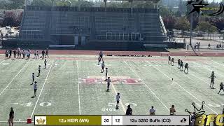 12u HEIR vs 5280 Jr Buffs CO [upl. by Harbert]