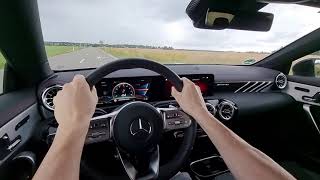 Mercedes CLA 35 AMG Launch Control amp Acceleration 100 200 KPH [upl. by Rolat]