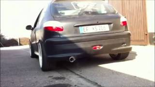 SRT  Peugeot 206 XS 16 16v Rollout 2011 amp Soundfile [upl. by Rab]