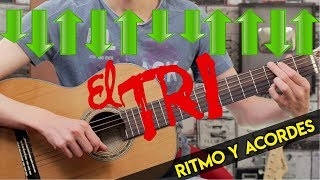 Cómo Tocar quotLas Piedras Rodantesquot De El Tri En Guitarra Acústica Tutorial  Acordes [upl. by Norac]