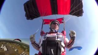 Category F  Skydiving Training  Canopy Drills [upl. by Llessur928]