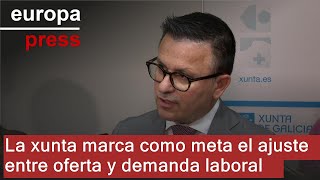 La Xunta marca como meta abordar el quotdesajuste entre oferta y demandaquot del mercado laboral [upl. by Gnoy]