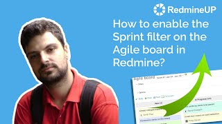 Where is the Sprint filter on the Agile board in Redmine [upl. by Sldney327]