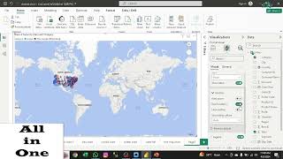 Power BI Part 5 Map and area Map [upl. by Jacquie]