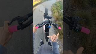 My girlfriends bike is so fun😂 razor rsf650 wheelie [upl. by Trust]