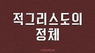 적그리스도의 정체  정동수 목사 사랑침례교회 킹제임스 흠정역 성경 설교 말씀 [upl. by Atalya]