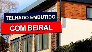 TELHADO EMBUTIDO COM BEIRAL Confira inspirações de projetos incríveis com esse tipo de telhado [upl. by Nitsed300]