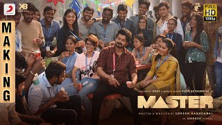 Master  Making Video  Thalapathy Vijay  Vijay Sethupathi  Anirudh  Lokesh [upl. by Nugent]