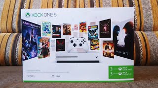 Распаковка Xbox One S  4K [upl. by Niwroc]