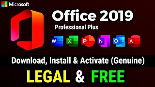 How to Download Microsoft Office 2019 For Free Windows 1011  Genuine Version Free For Lifetime 📥 [upl. by Nrobyalc]