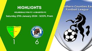 Holmesdale 1956 FC 16 Bearsted FC  Match Highlights [upl. by Hako]