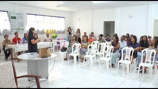 Adolescentes participam de palestra sobre prevenção à gravidez precoce em Cruzeiro do Sul [upl. by Ariahaj]