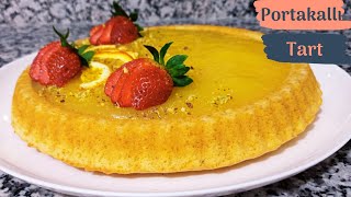 portakallı tart tarifi  kek tarifleri [upl. by Champaigne854]