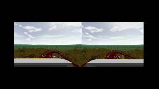 Youtube 3D NoLimits Rollercoaster No 3D glasses required [upl. by Ag]