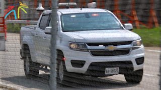 Responding  Toronto Pearson Airport Airside Safety Officer  Unmarked Pick Up  2023 [upl. by Maram767]