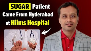 Hims camp treatment patient from Hyderabad this problem sugar BP only dip diet follow is recover [upl. by Aretina]