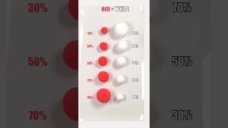 Red vs White satisfying color mixing colormixing art [upl. by Bywoods]