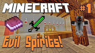 Minecraft  Lost Treasure  EVIL SPIRITS  Adventure Map Ep 1 [upl. by Hceicjow]