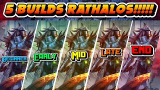 5 Builds for Rathalos for ALL Stages of the Game Raid Shadow Legends [upl. by Loar]