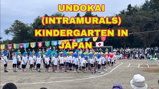 UNDOKAI INTRAMURALS KINDERGARTEN IN JAPAN 🇯🇵  PART 1 [upl. by Pollard]