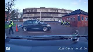 01 Practical Driving Test Route in Wigston Leicester Racecourse Roundabout UK [upl. by Petite]