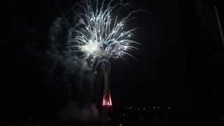 Seattle New Years Fireworks [upl. by Dlorej]