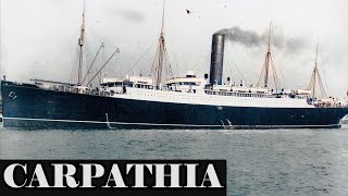 История судна Carpathia спасение пассажиров Titanic и крушения судна [upl. by Pallaten]