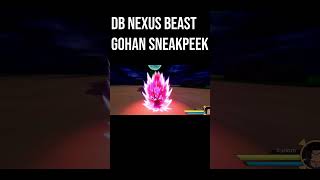 ROBLOX DRAGON BALL NEXUS BEAST GOHAN roblox shorts [upl. by Nole]