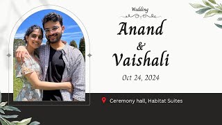 Anand amp Vaishali  Wedding  231024  Live Streaming by SJ WEDDING COMPANY 9526984979 [upl. by Zsa]