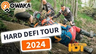 Hard Defitour 2024  HDT 823 kms le challenge fou en offroad des Trails et MaxiTrails en Auvergne [upl. by Osmund]