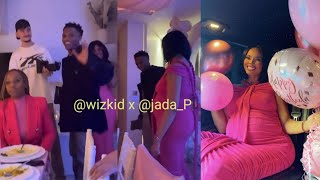 Wizkid Show Up For His Wife Jada P As She Dance At Her 41 Birthday Party [upl. by Eelasor585]