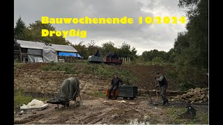 Bauwochenende Oktober 2024 Teil 1 [upl. by Loar]