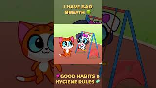 🤢 BAD BREATH NOT ANYMORE 🚫 LET’S MASTER GOOD HYGIENE 🎊🦷😸 [upl. by Halford839]