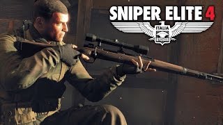 Sniper Elite 4 Walkthrough Part 7  ABRUNZA MONASTERY Mission 5 [upl. by Ogram]