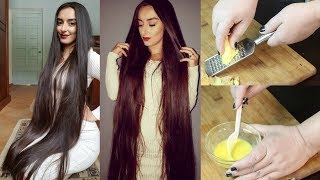 Use This Remedy For 3 Weeks To Get Super Long Hair Thicker Hair Healthy Hair Silky Hair [upl. by Haimehen]